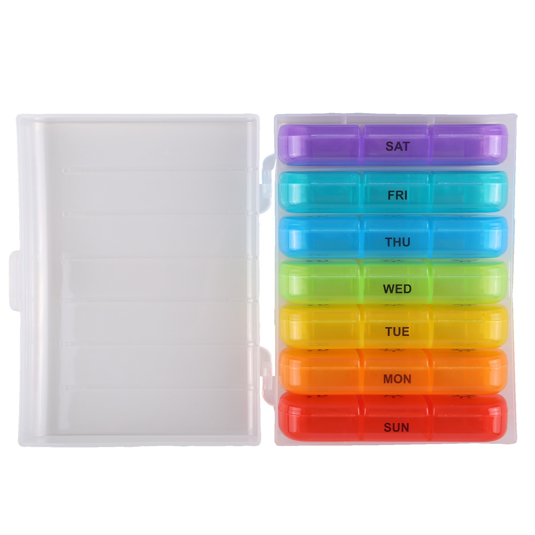 Picture of 21 Compartment 7 Day Pill Box
