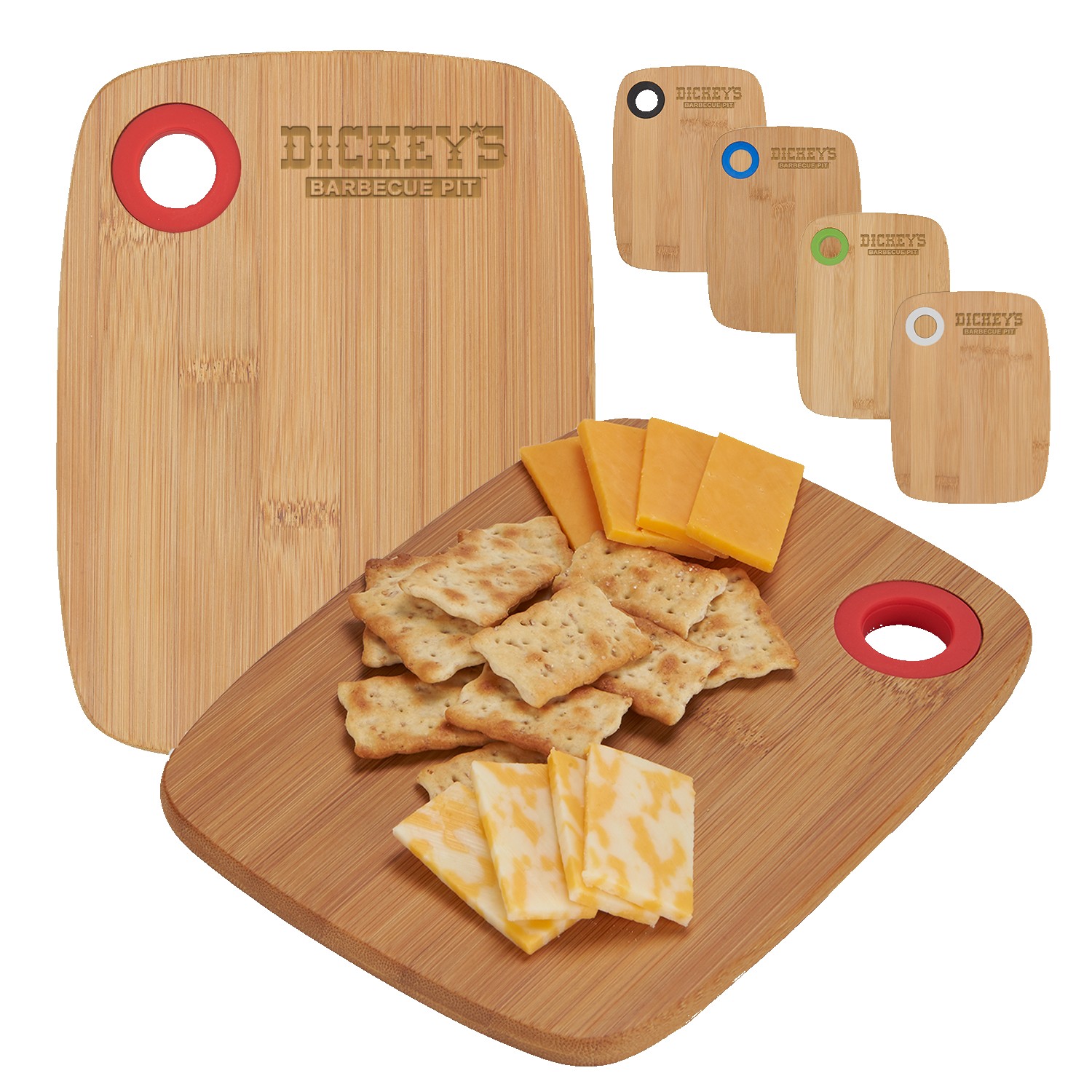Picture of Small Bamboo Cutting Board w/Silicone Ring