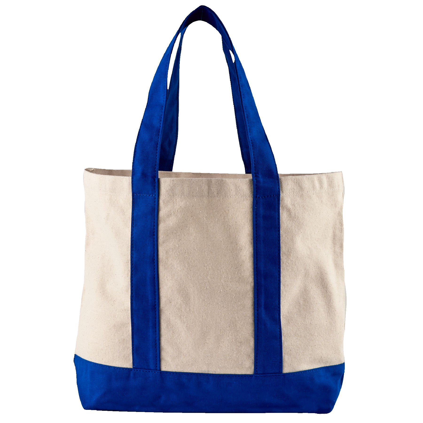 Picture of 10 Oz. Newport Cotton Canvas Striped Tote Bag