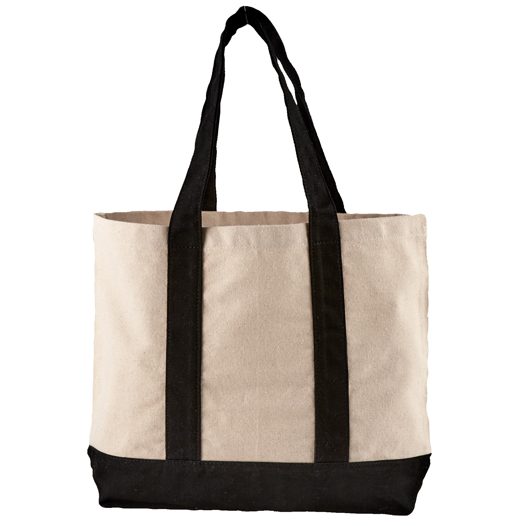 Picture of 10 Oz. Newport Cotton Canvas Striped Tote Bag