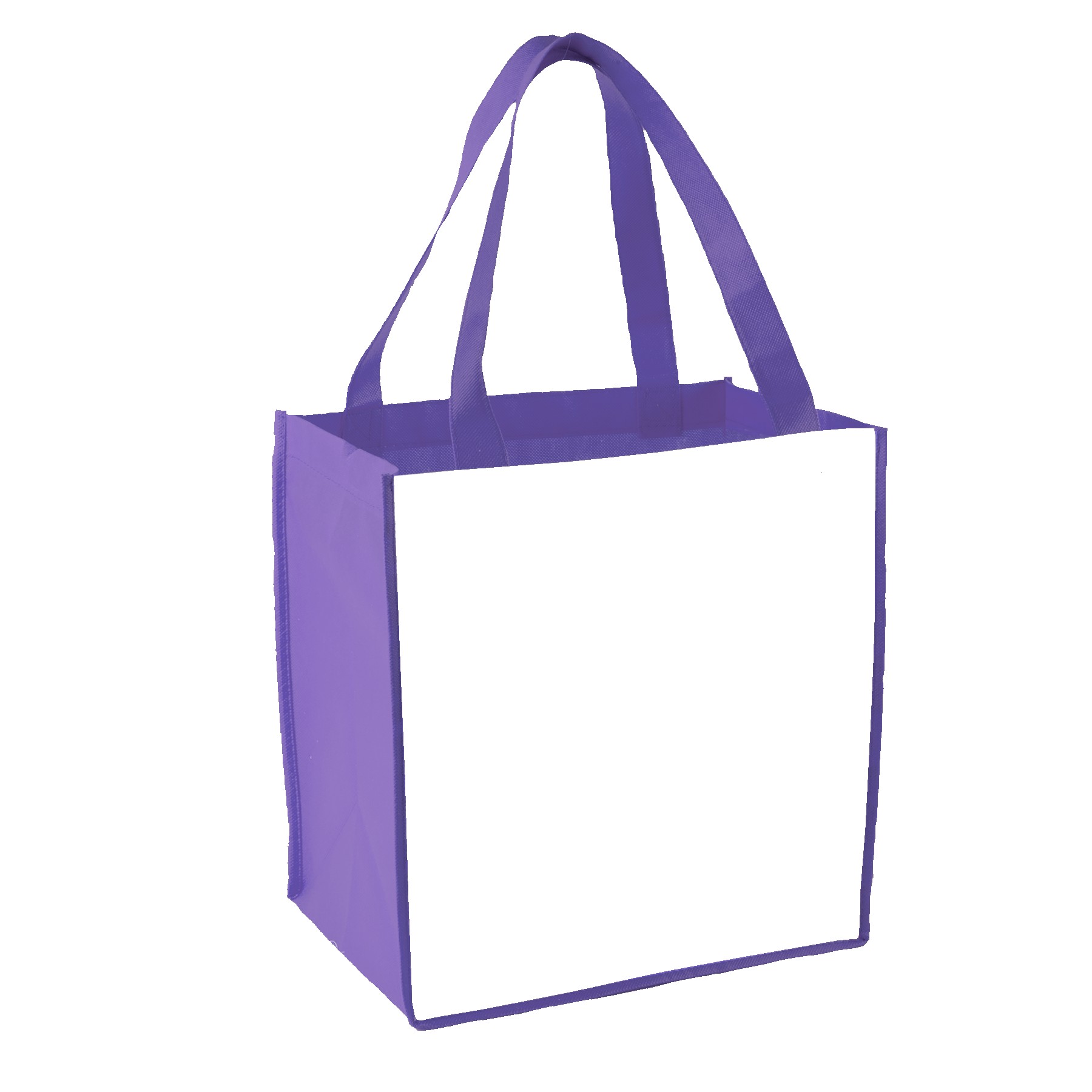 Picture of Sublimated Non-Woven Grocery Tote Bag