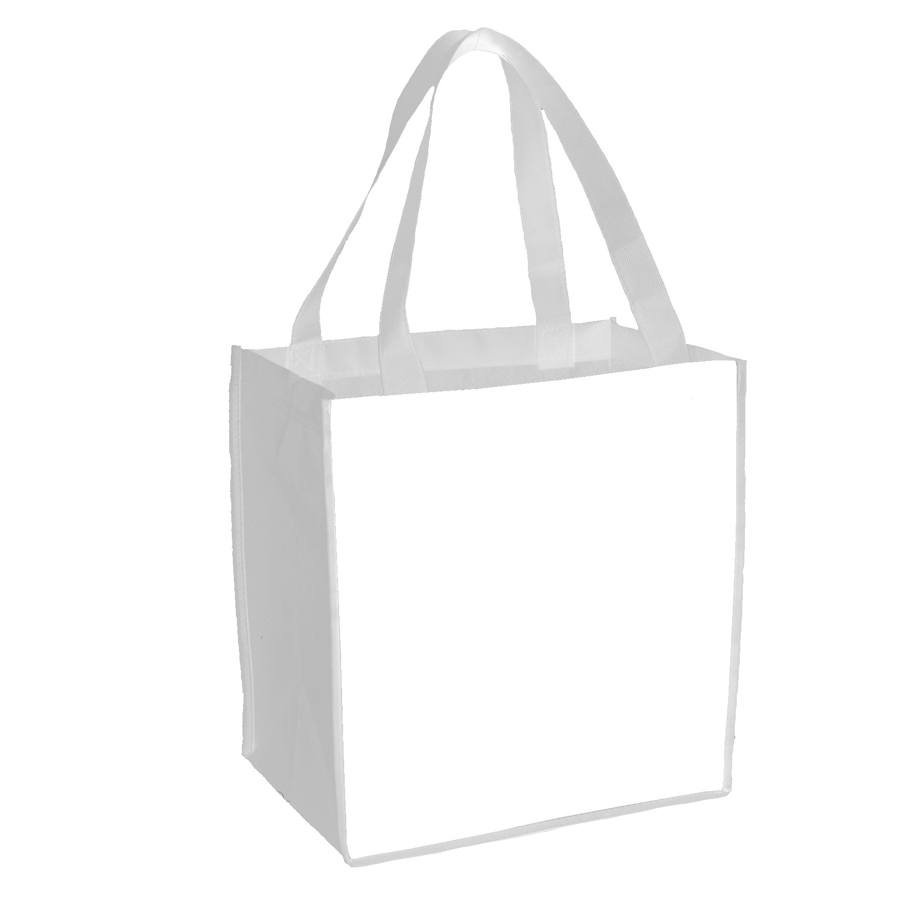 Picture of Sublimated Non-Woven Grocery Tote Bag
