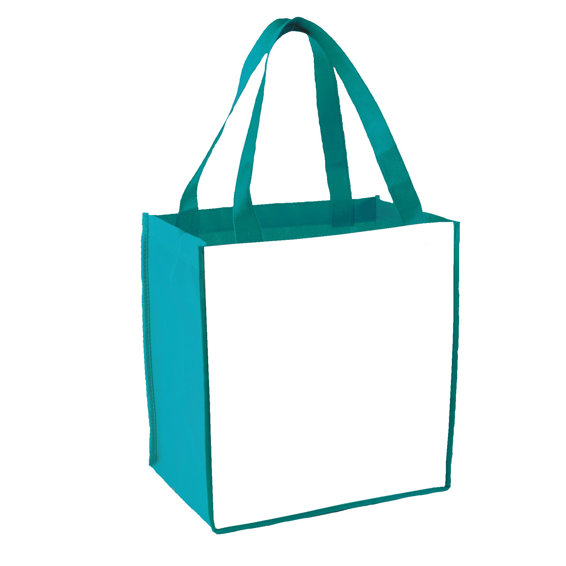 Picture of Sublimated Non-Woven Grocery Tote Bag