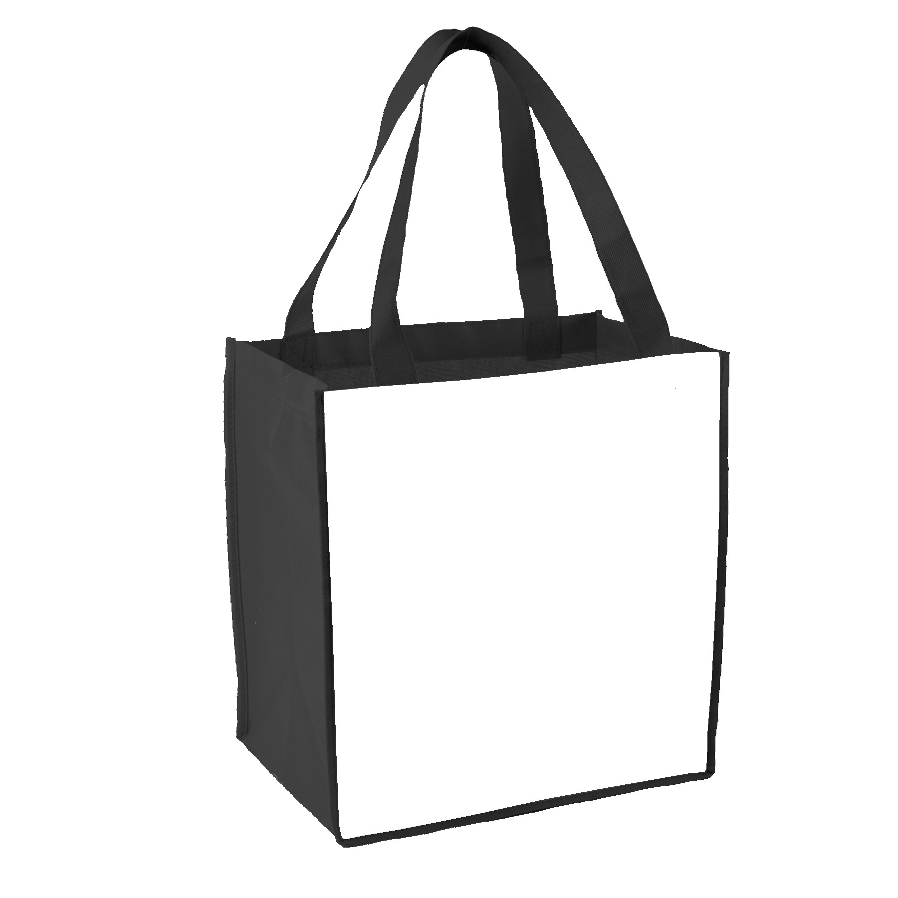 Picture of Sublimated Non-Woven Grocery Tote Bag