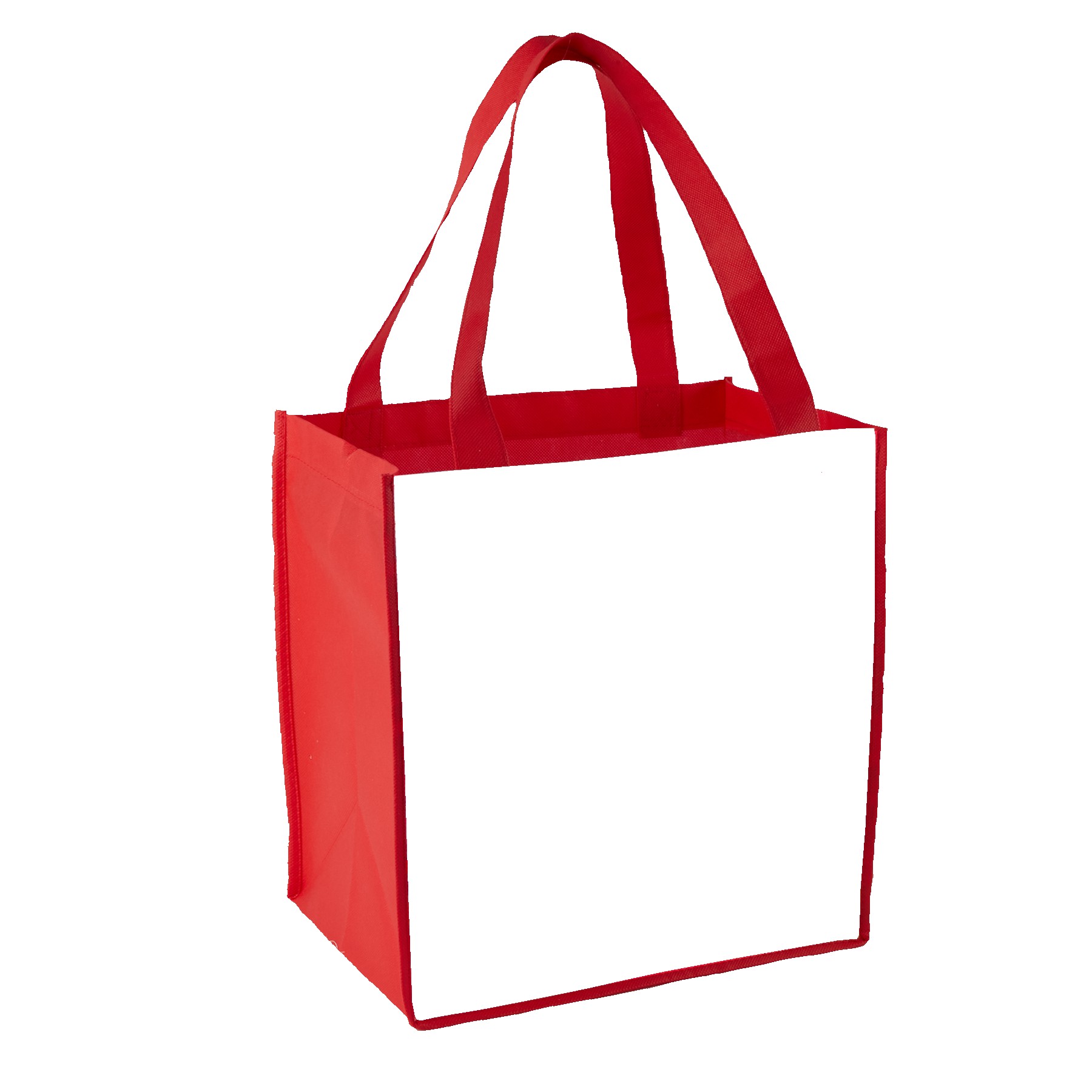 Picture of Sublimated Non-Woven Grocery Tote Bag