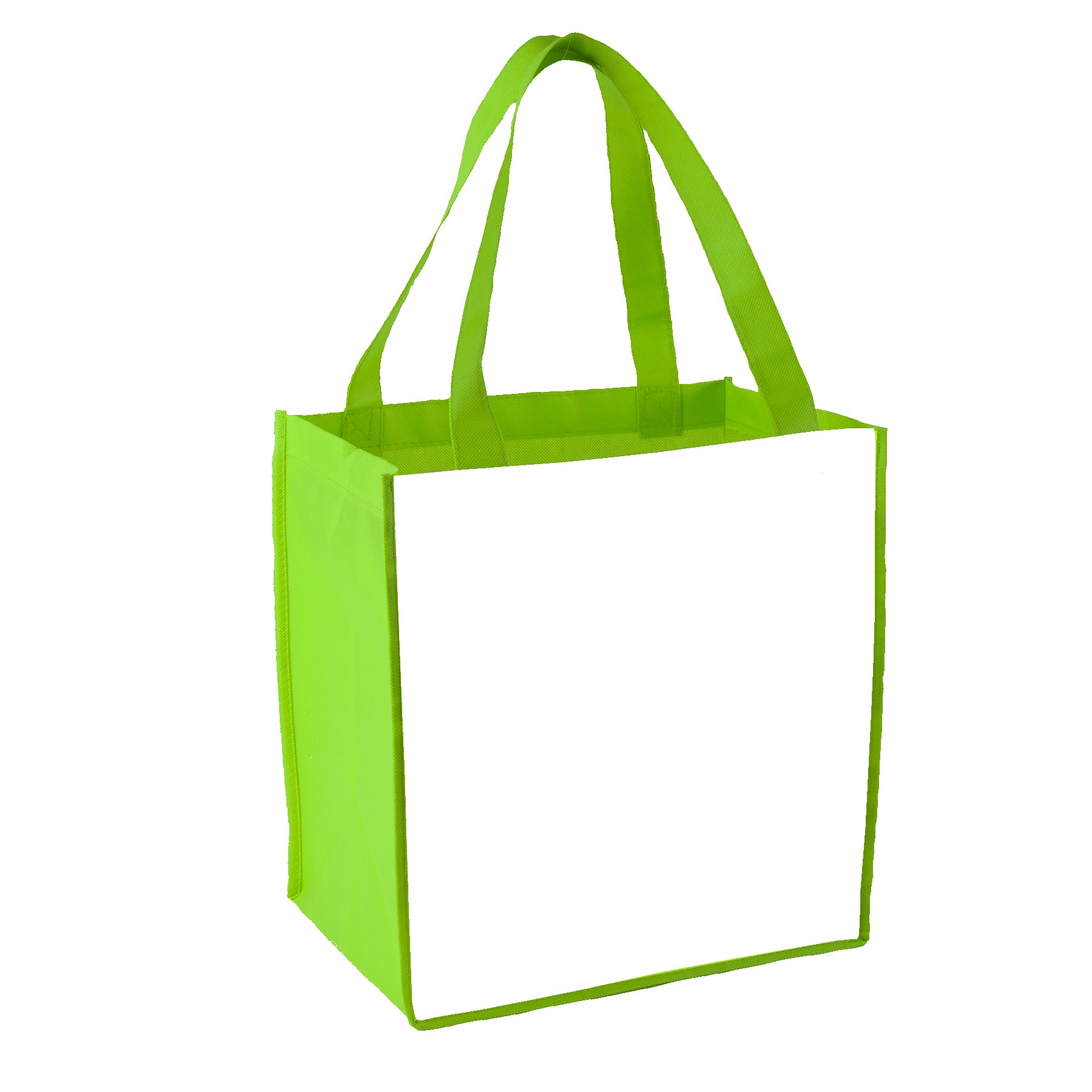 Picture of Sublimated Non-Woven Grocery Tote Bag