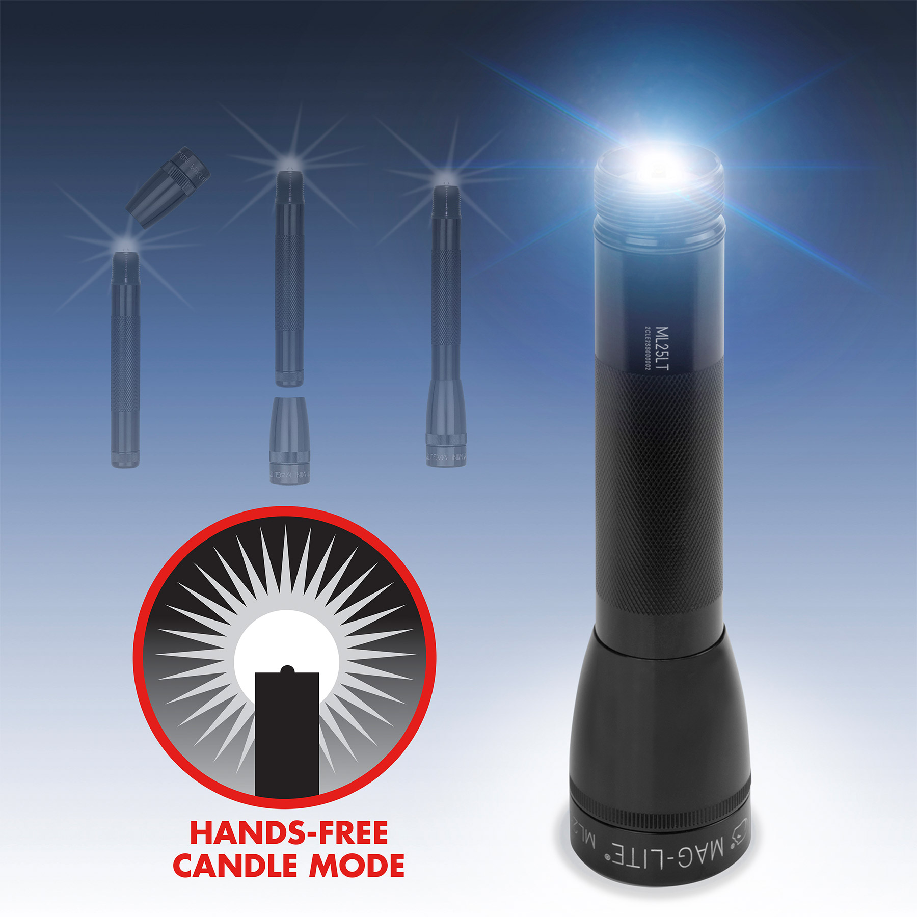 Picture of 2 Cell C LED Maglite® Flashlight