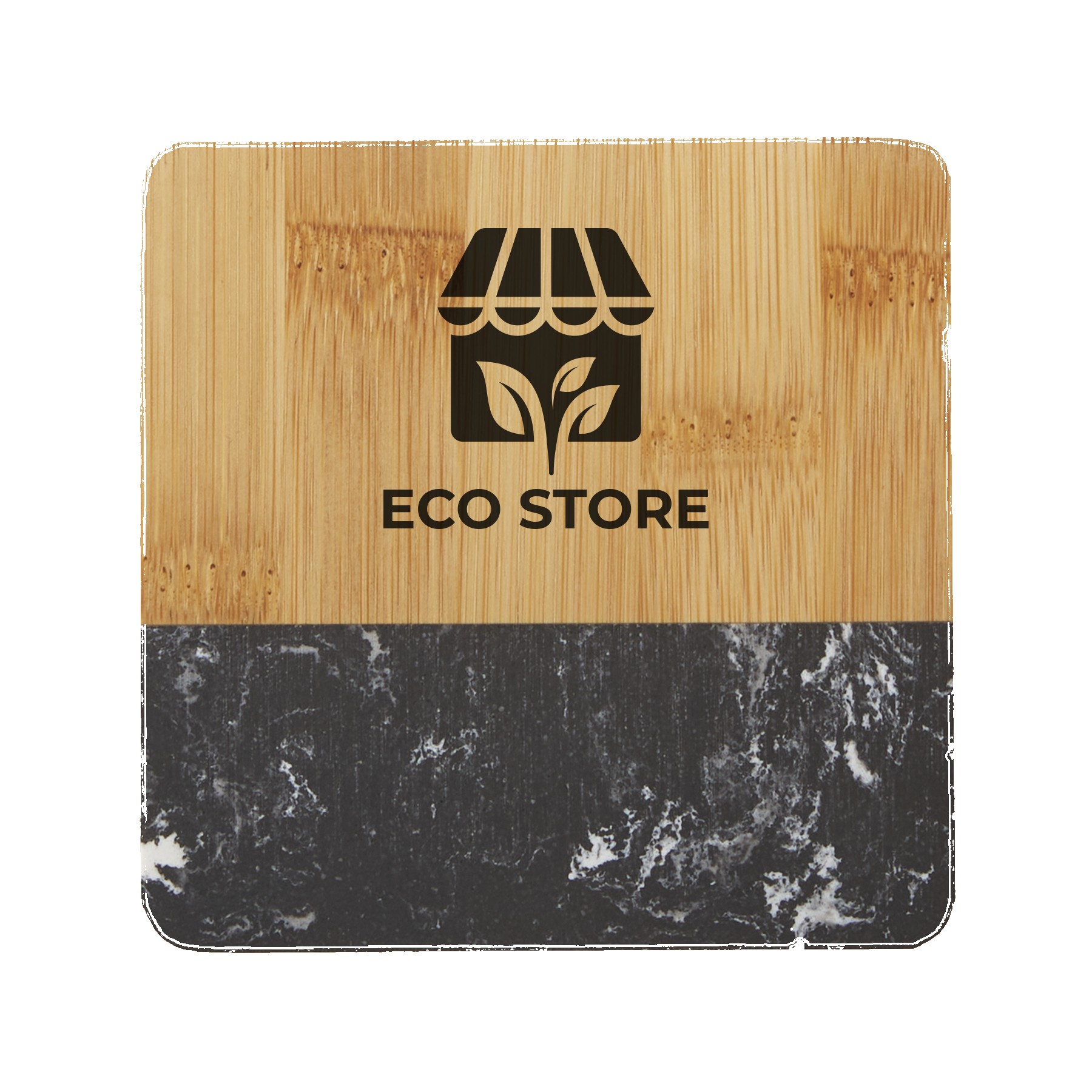 Picture of Bamboo and Marble Coaster