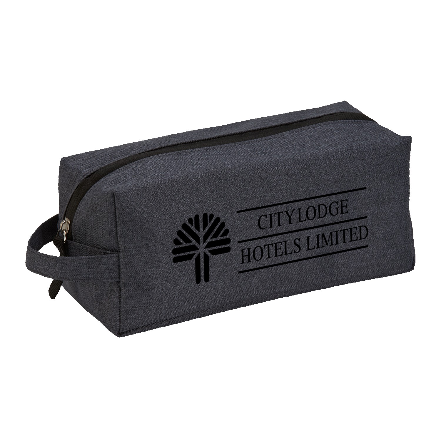 Picture of Heathered Dopp Kit Toiletry Bag