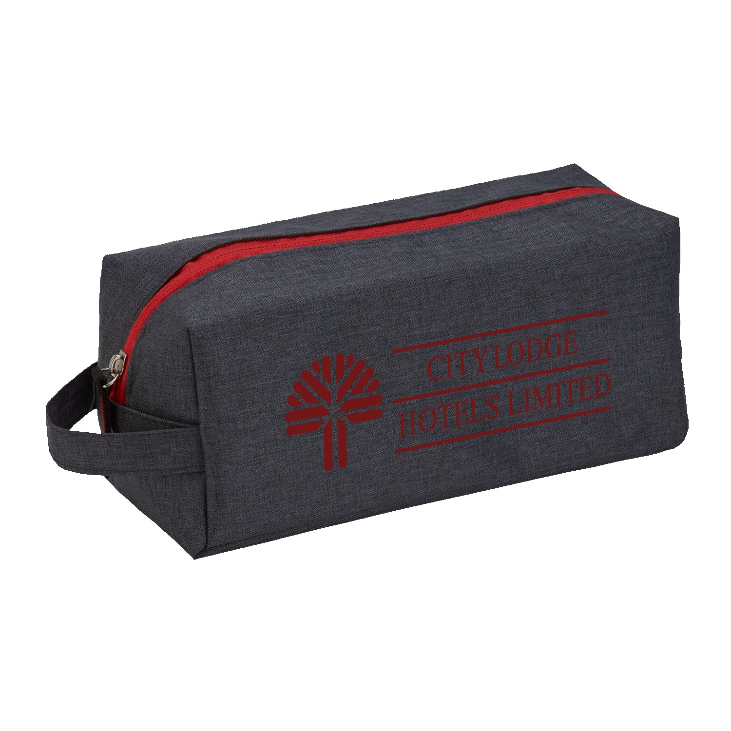 Picture of Heathered Dopp Kit Toiletry Bag