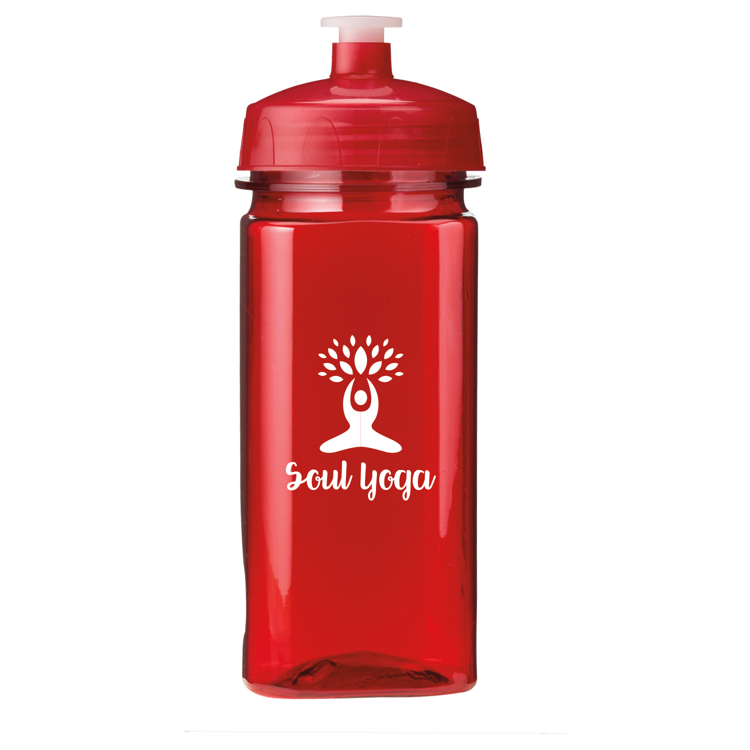 Picture of 16 Oz. PolySure™ Squared Up Sports Water Bottle