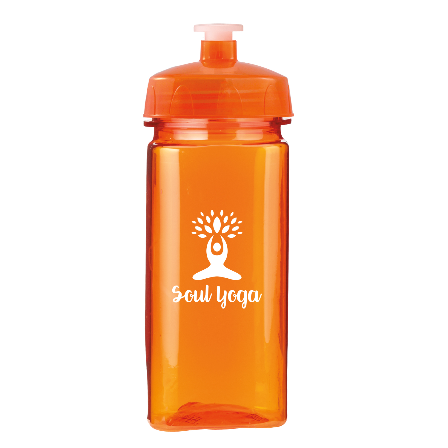 Picture of 16 Oz. PolySure™ Squared Up Sports Water Bottle