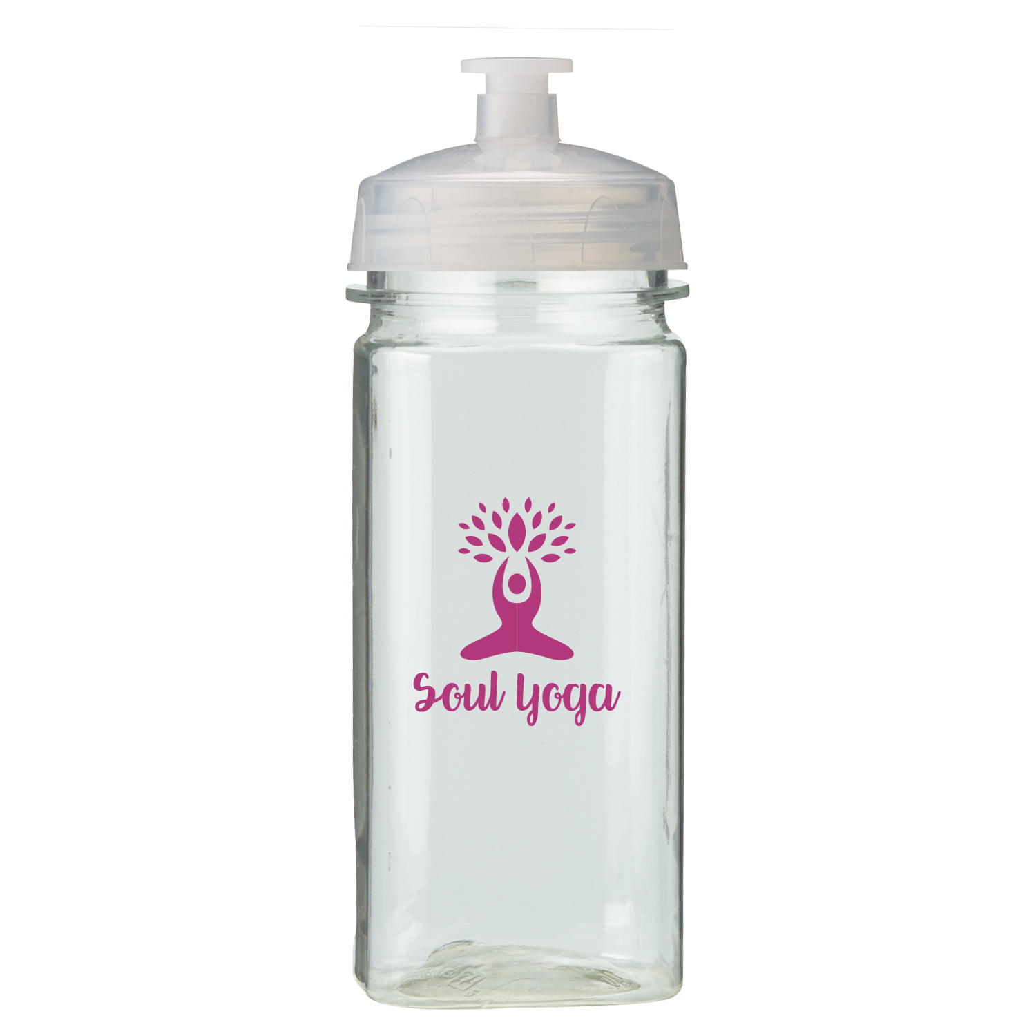 Picture of 16 Oz. PolySure™ Squared Up Sports Water Bottle