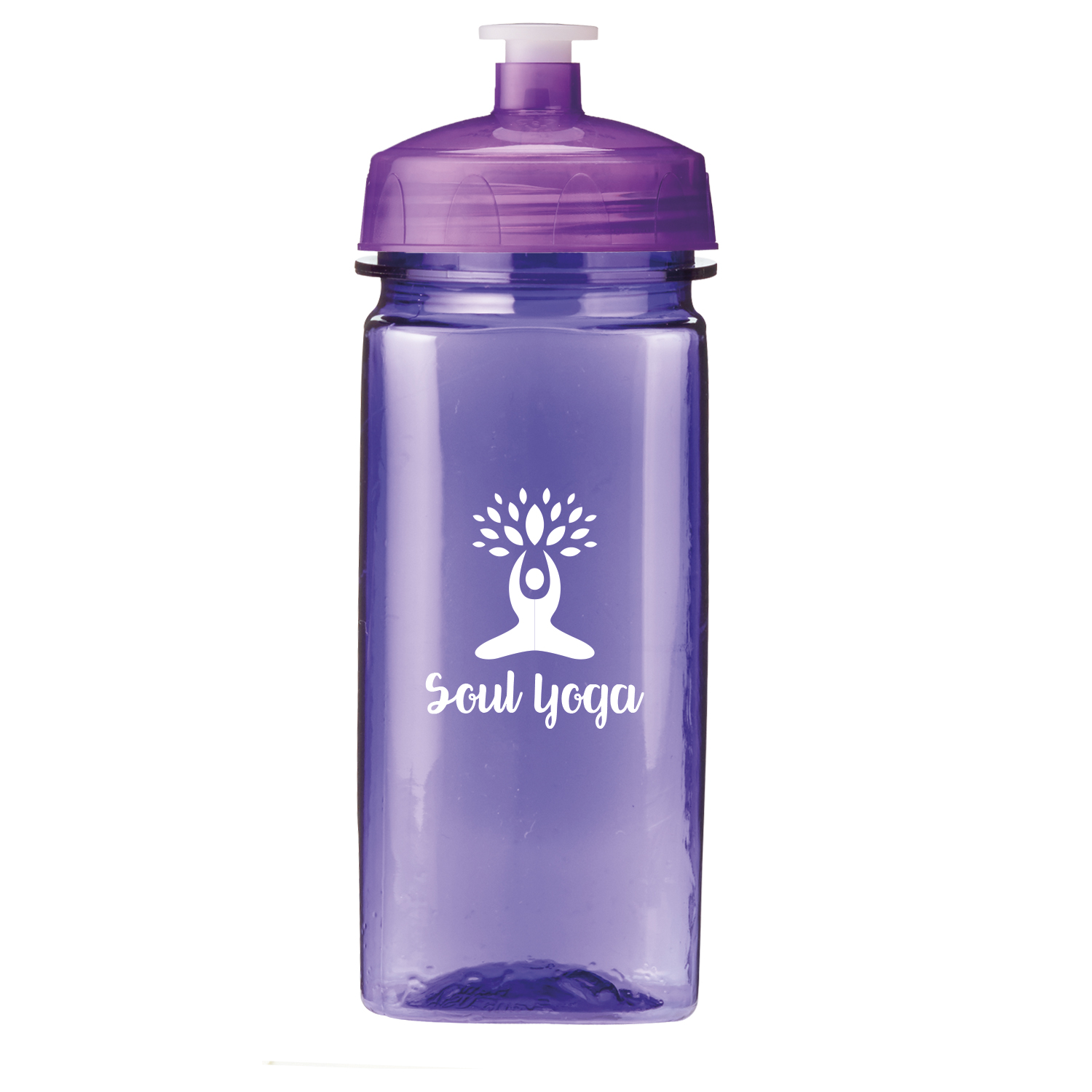 Picture of 16 Oz. PolySure™ Squared Up Sports Water Bottle