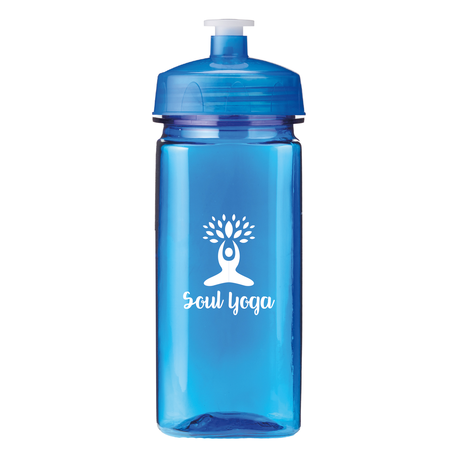 Picture of 16 Oz. PolySure™ Squared Up Sports Water Bottle