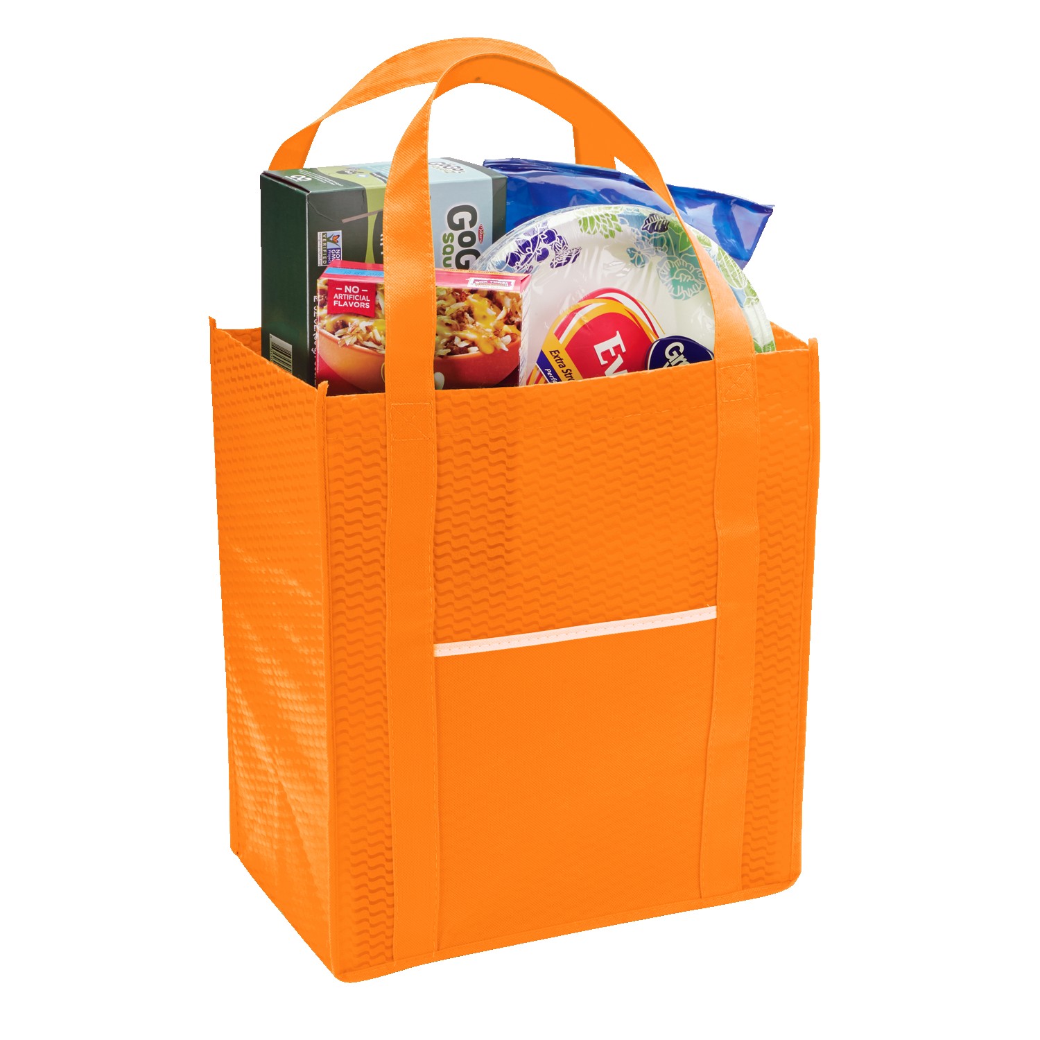 Picture of Riptide Non-Woven Grocery Tote Bag