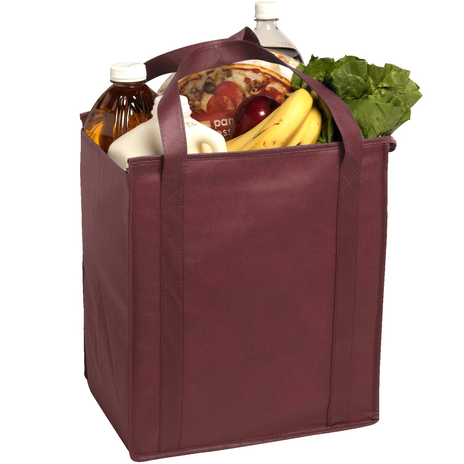 Picture of Insulated Large Non-Woven Grocery Tote Bag