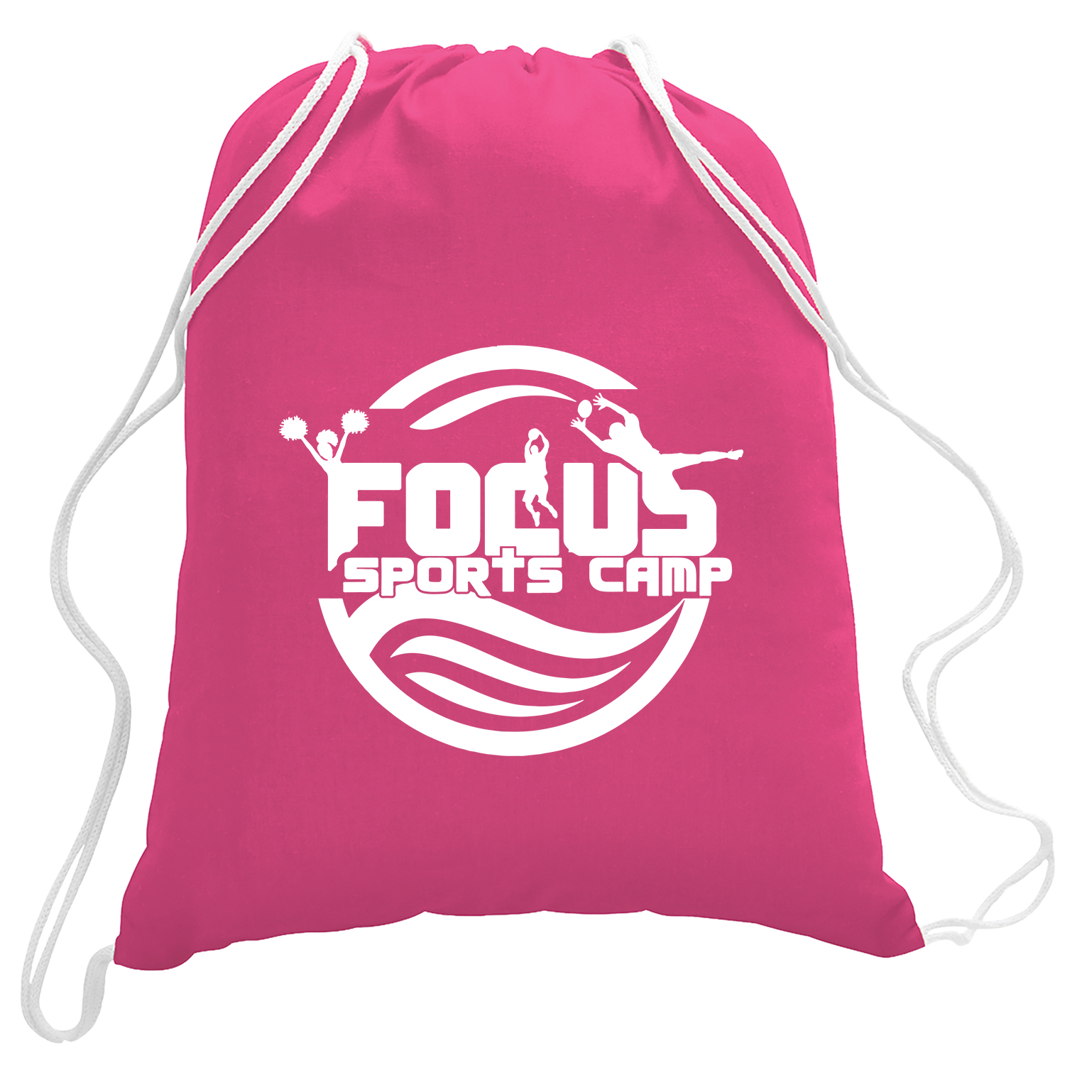 Picture of 5.5 oz. Cotton Canvas Drawstring Backpack