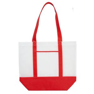 Picture of Harbor Non Woven Nautical Tote Bag
