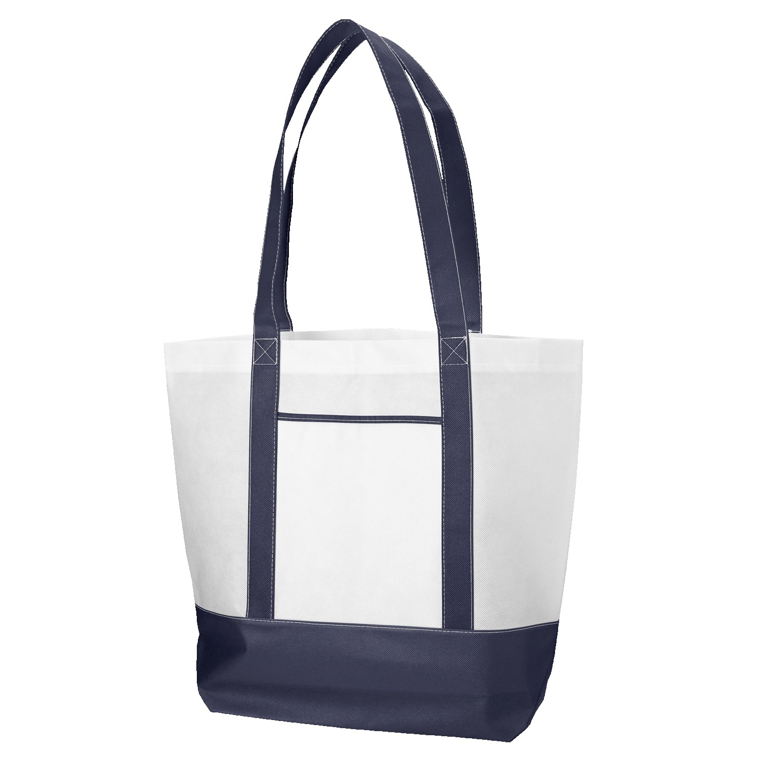 Picture of Harbor Non Woven Nautical Tote Bag
