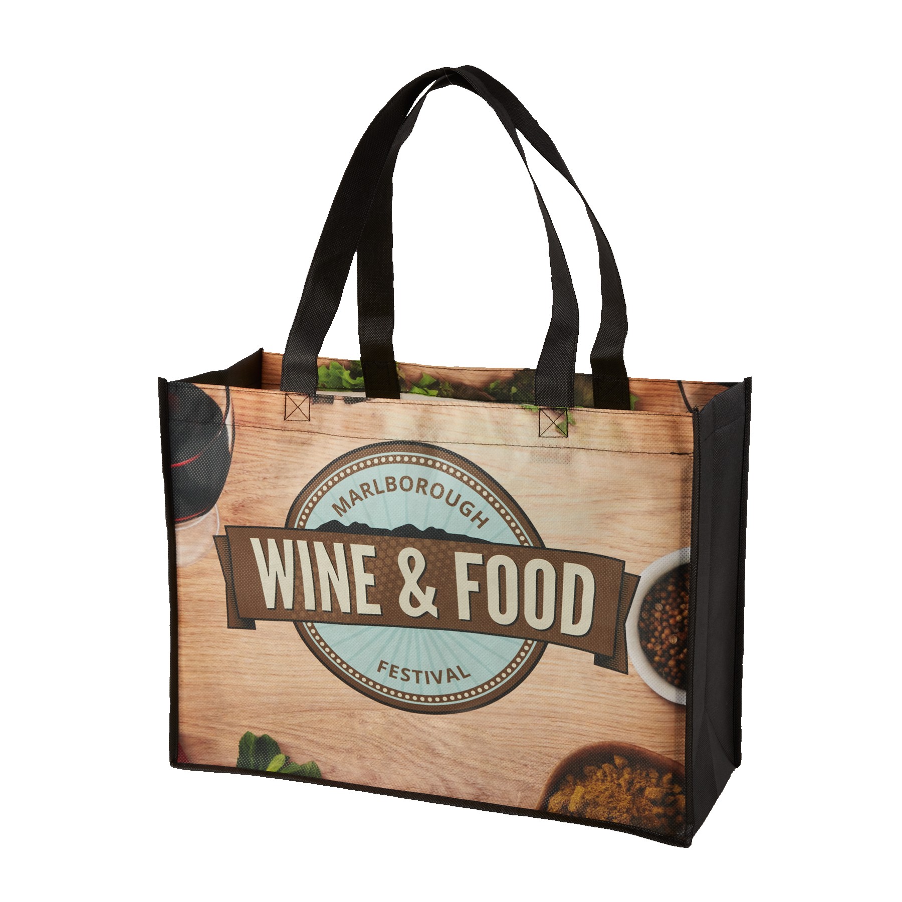 Picture of Sublimated 2 Sided Non-Woven Shopping Tote