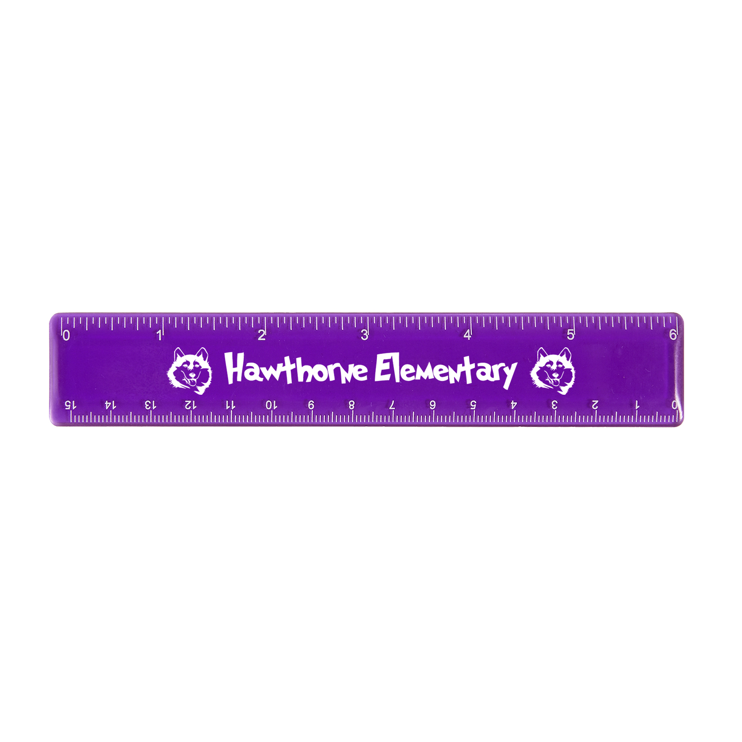 Picture of 6" Plastic Ruler