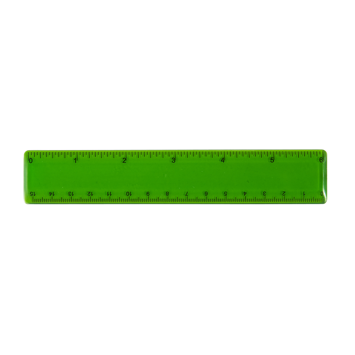 Picture of 6" Plastic Ruler