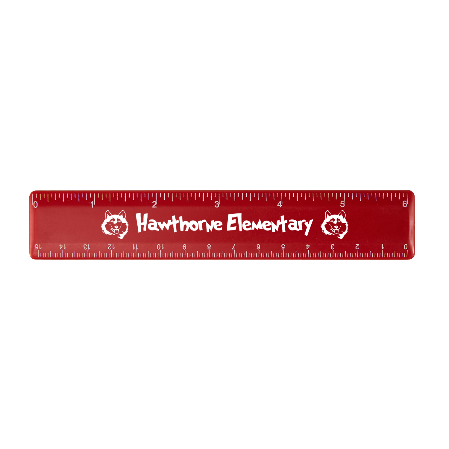 Picture of 6" Plastic Ruler
