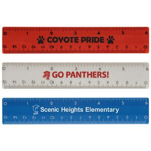 Picture of 6" Plastic Ruler