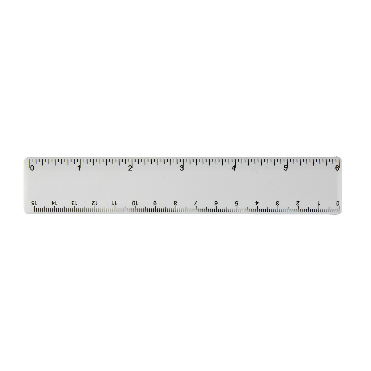 Picture of 6" Plastic Ruler