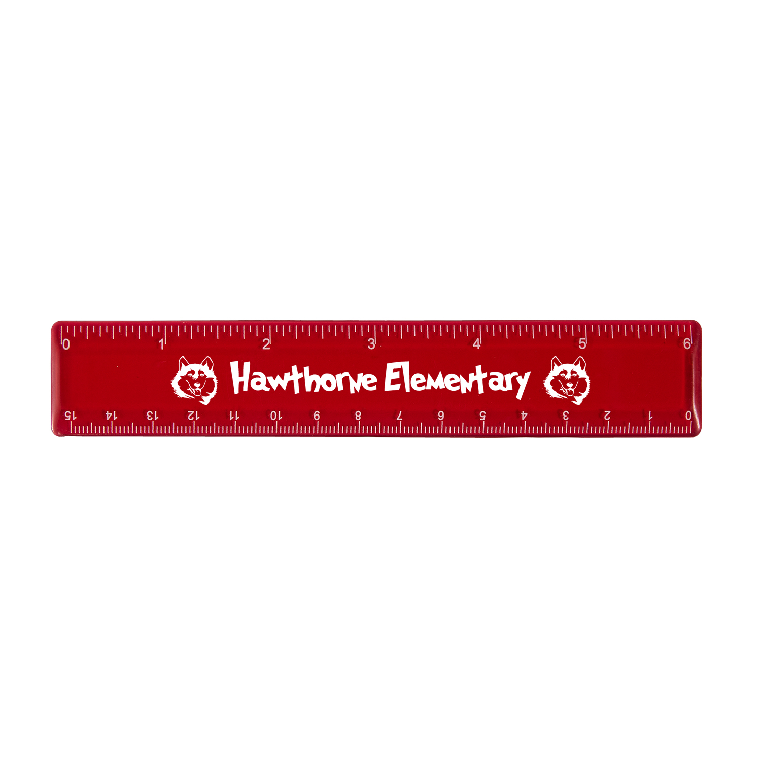 Picture of 6" Plastic Ruler