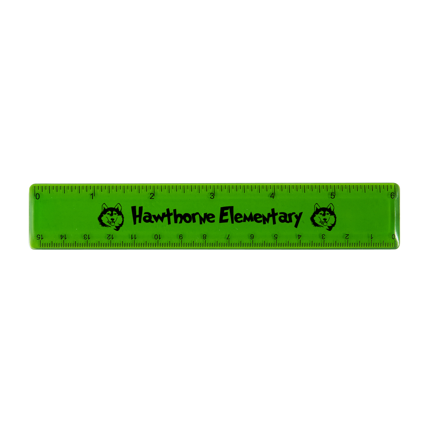Picture of 6" Plastic Ruler