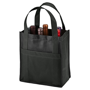 Picture of Toscana Six Bottle Non-Woven Wine Tote Bag