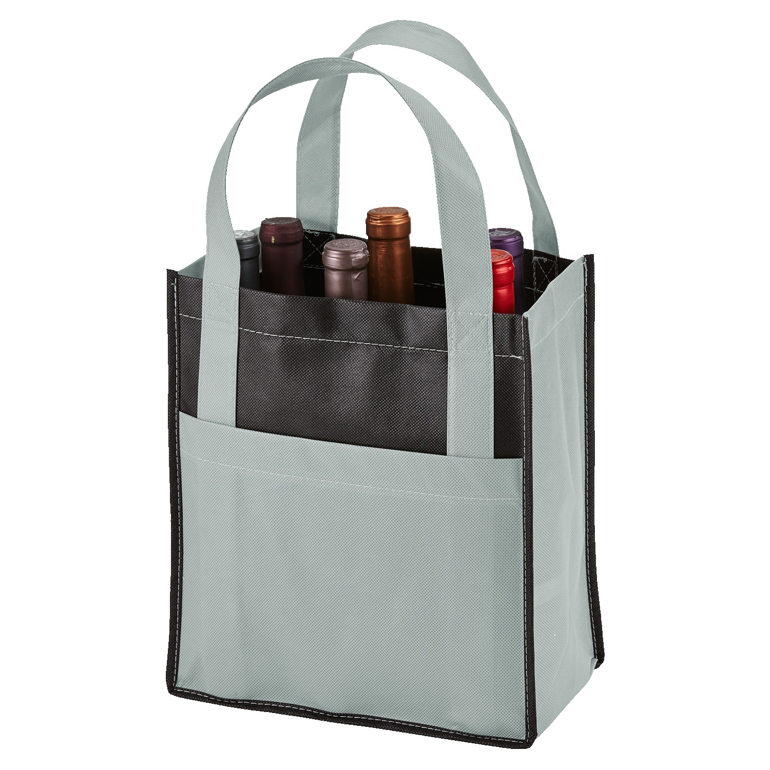 Picture of Toscana Six Bottle Non-Woven Wine Tote Bag