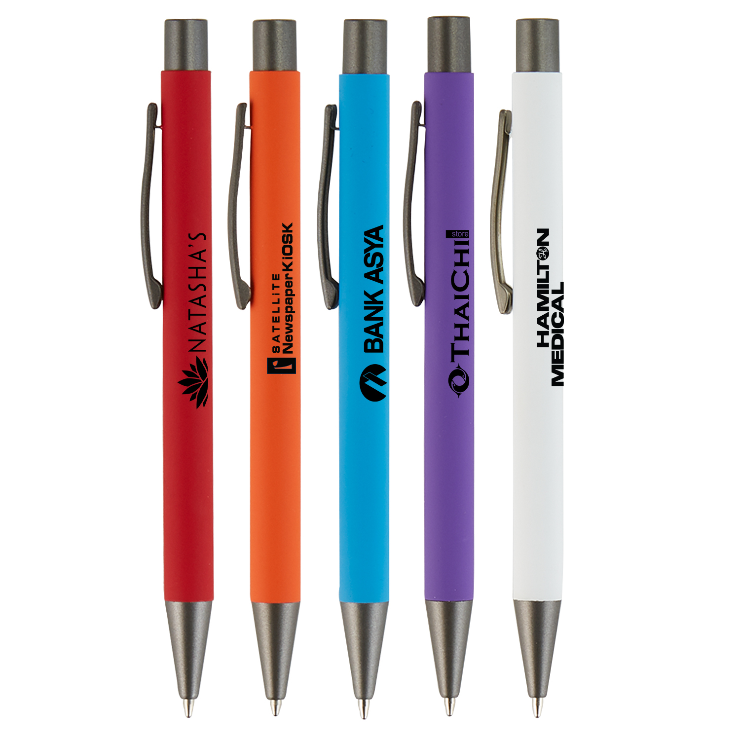 Picture of Sorrento Velvet-Touch Aluminum Pen