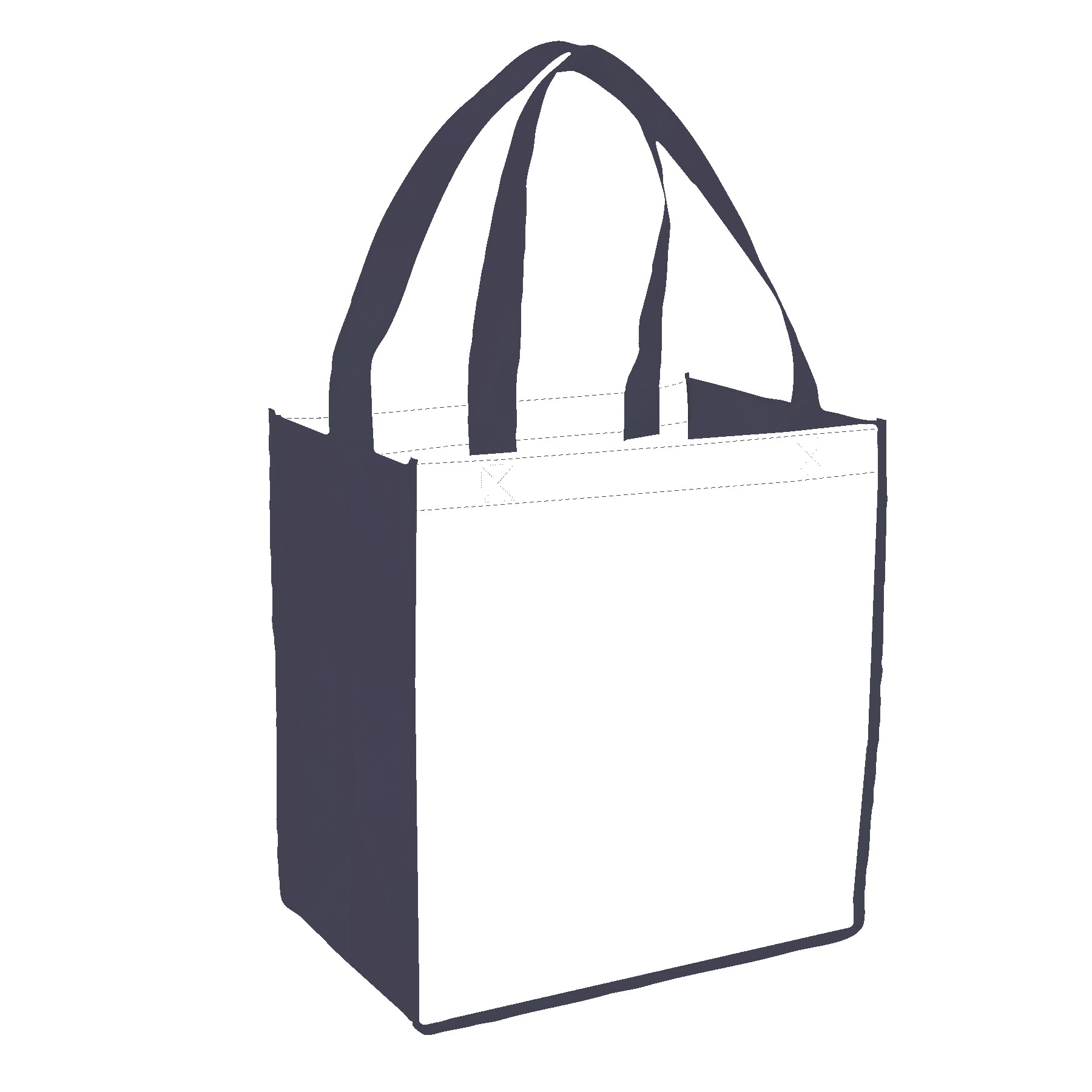 Picture of Sublimated Non-Woven Grocery Tote Bag (2-Sided)