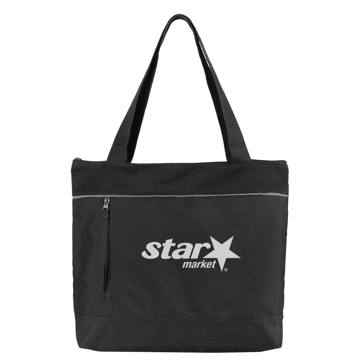 Picture of RPET Mesh Zippered Tote Bag