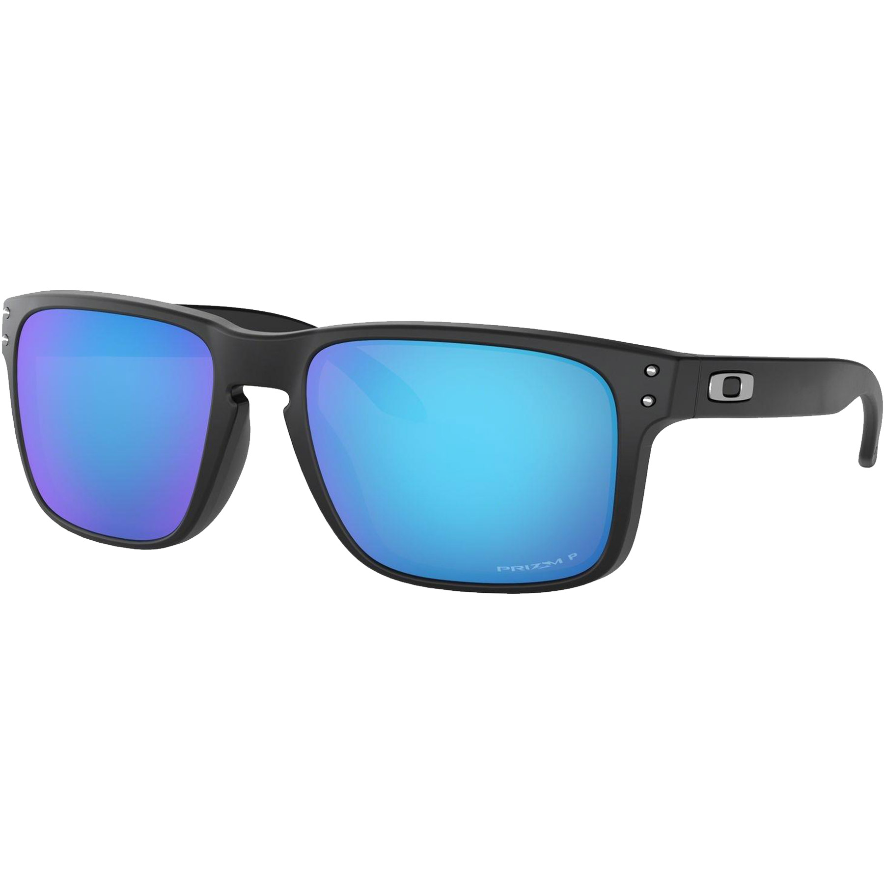 Picture of Oakley Holbrook Sunglasses - Matte Black/Prizm Sapphire Polarized