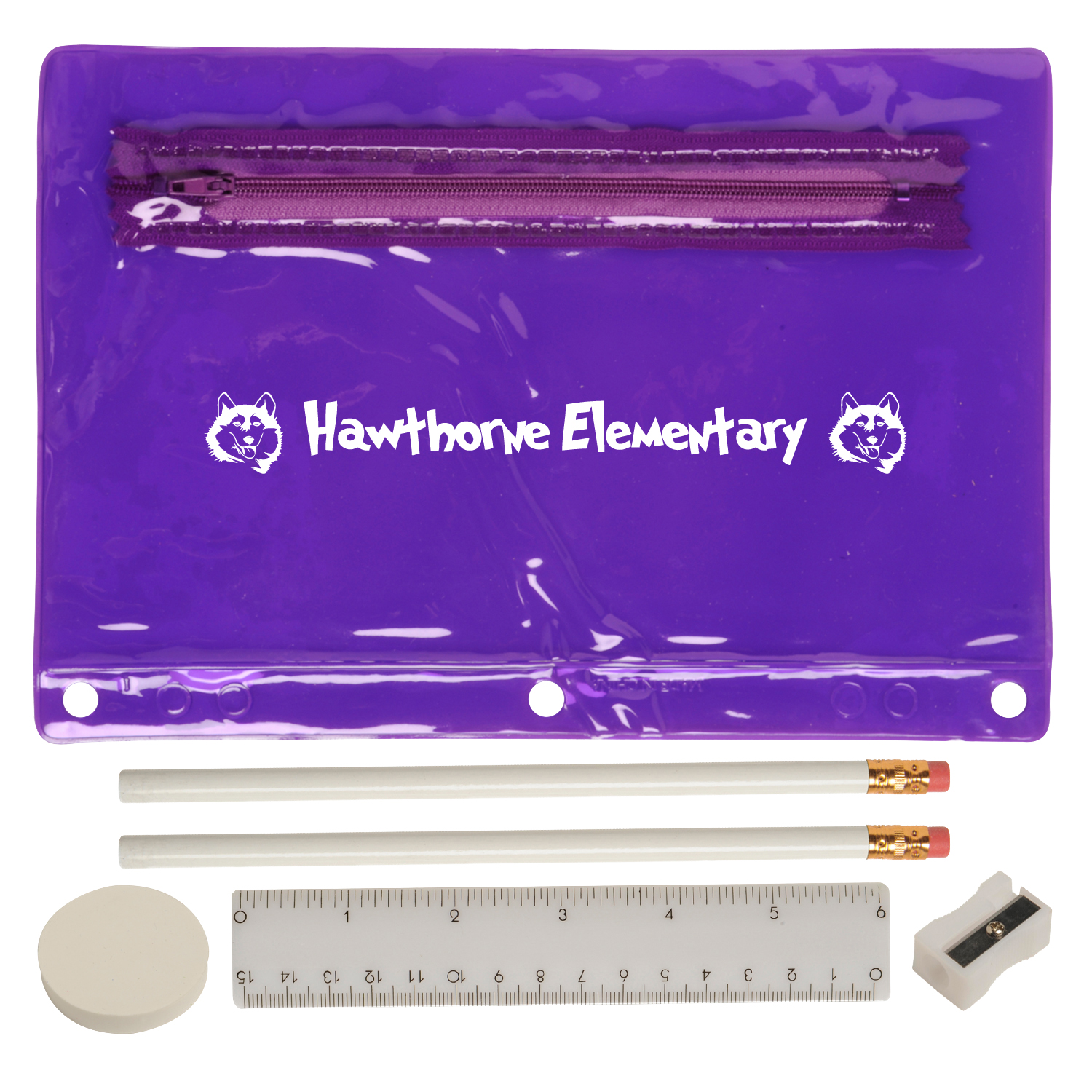 Picture of Translucent Deluxe School Kit-Blank Contents