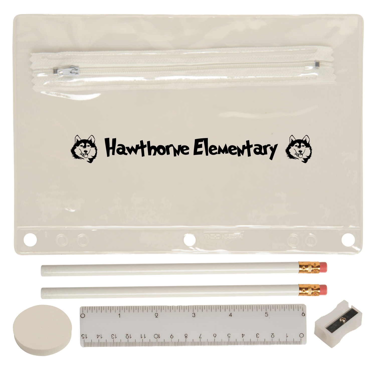 Picture of Translucent Deluxe School Kit-Blank Contents
