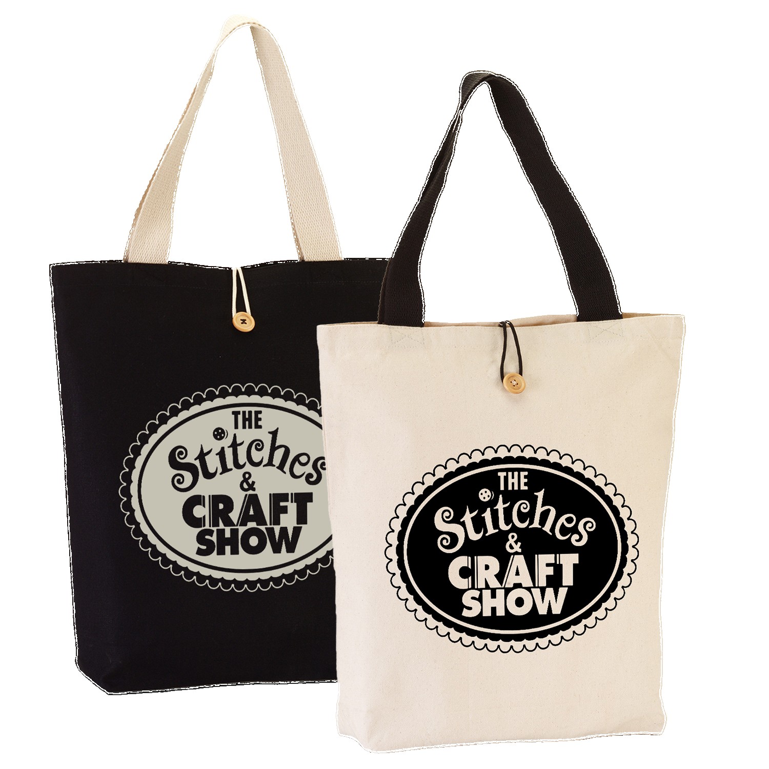 Picture of 11.5 Oz. Portland Button-Up Canvas Tote Bag