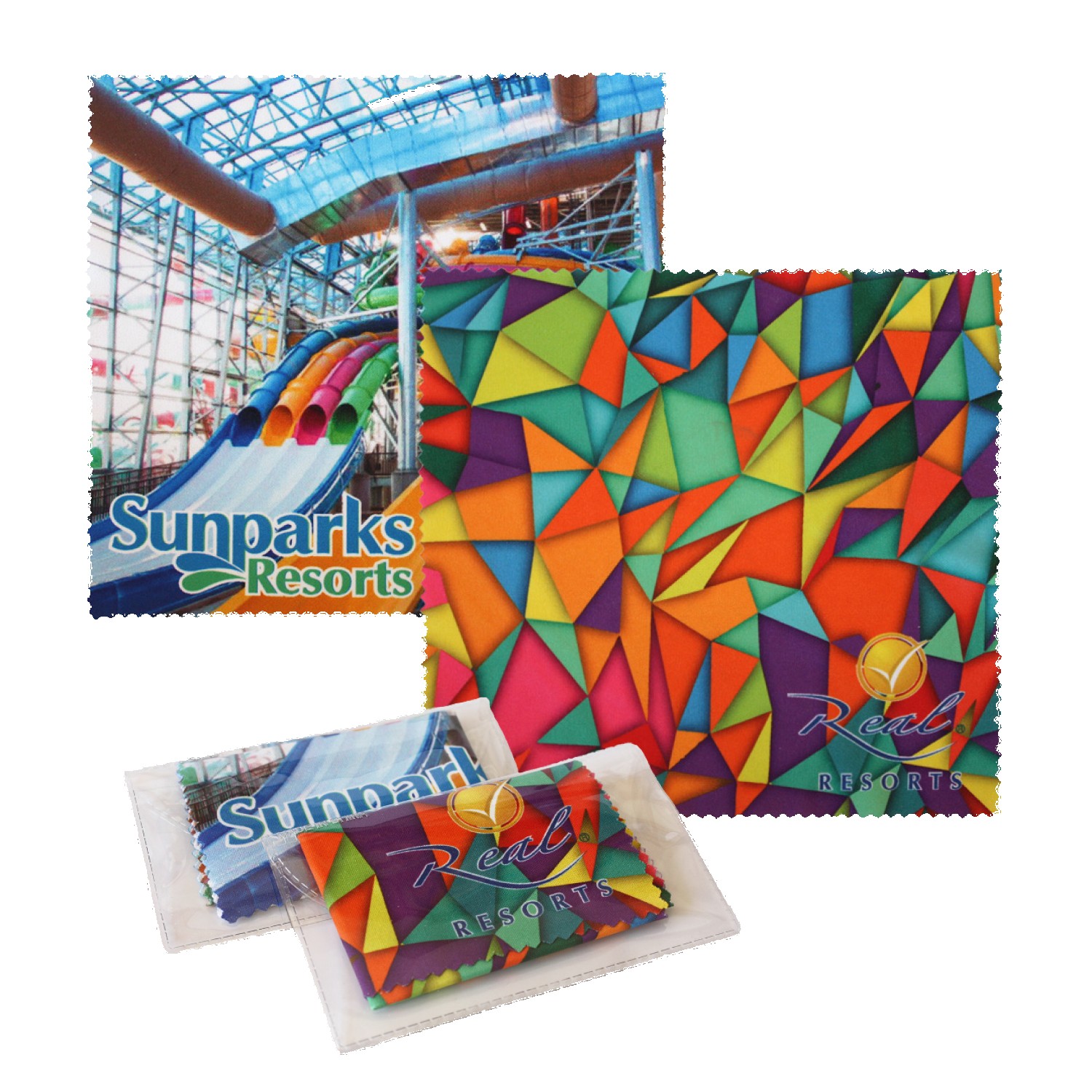 Picture of Sublimated Microfiber Cleaning Cloth w/Case