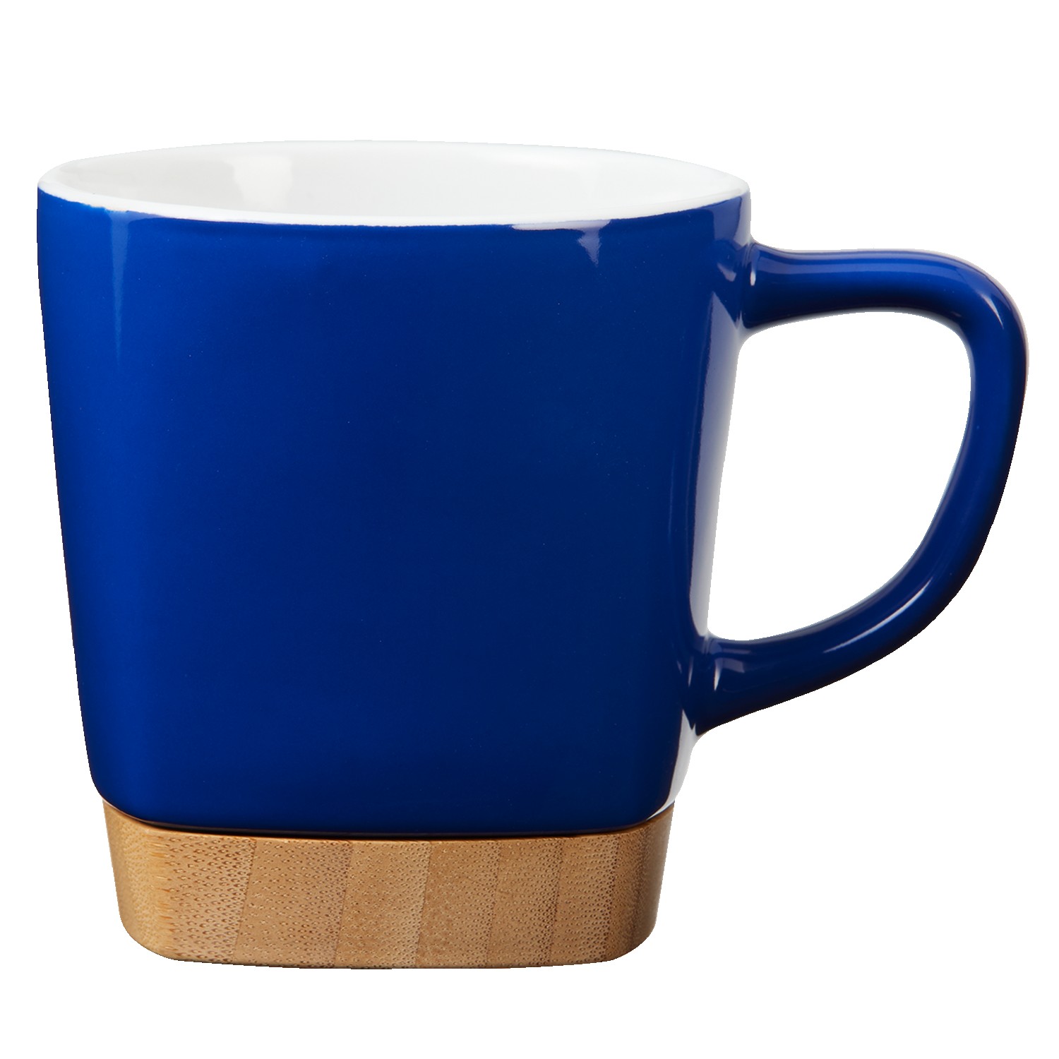 Picture of 11 Oz. Ceramic Coffee Mug with Removable Bamboo Coaster