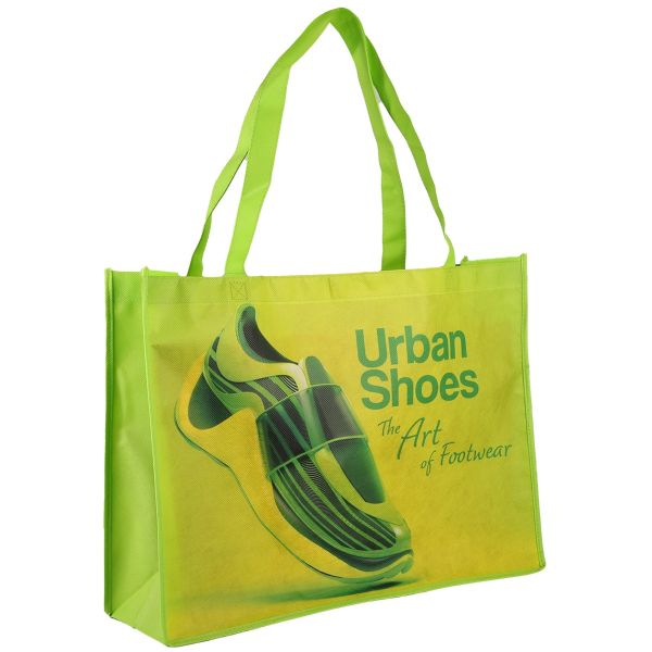 Picture of Sublimated Large Non-Woven Shopping Tote Bag