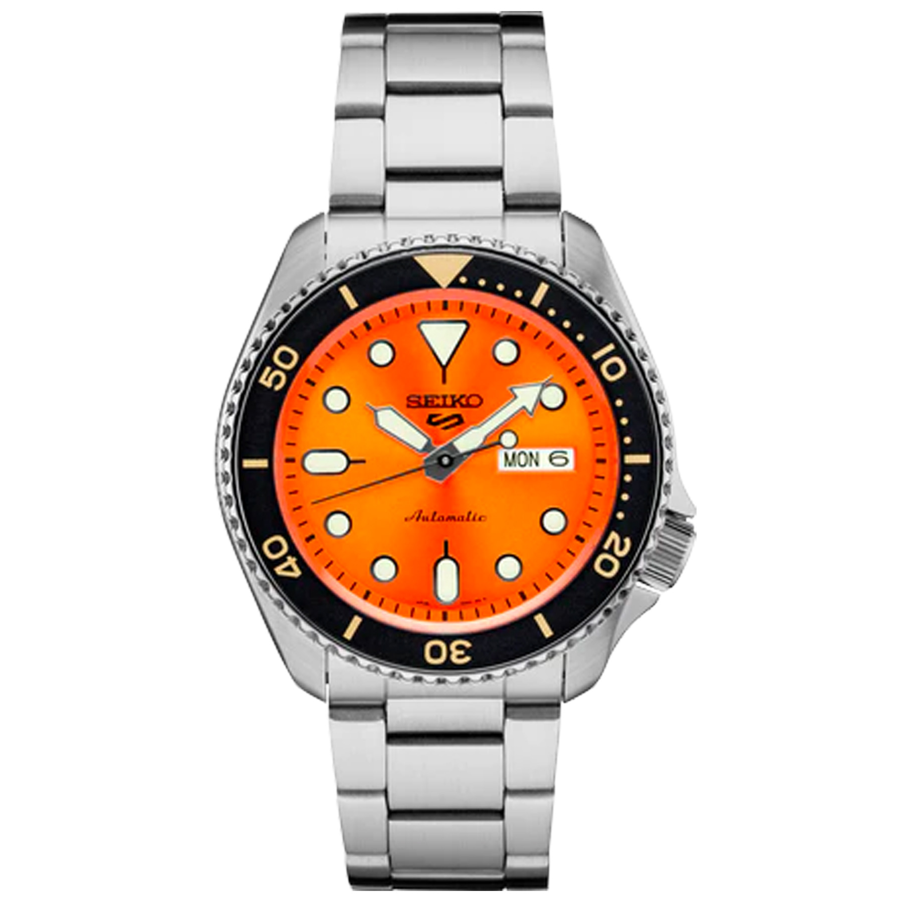 Picture of Seiko 5 Sport Watch with Orange Dial