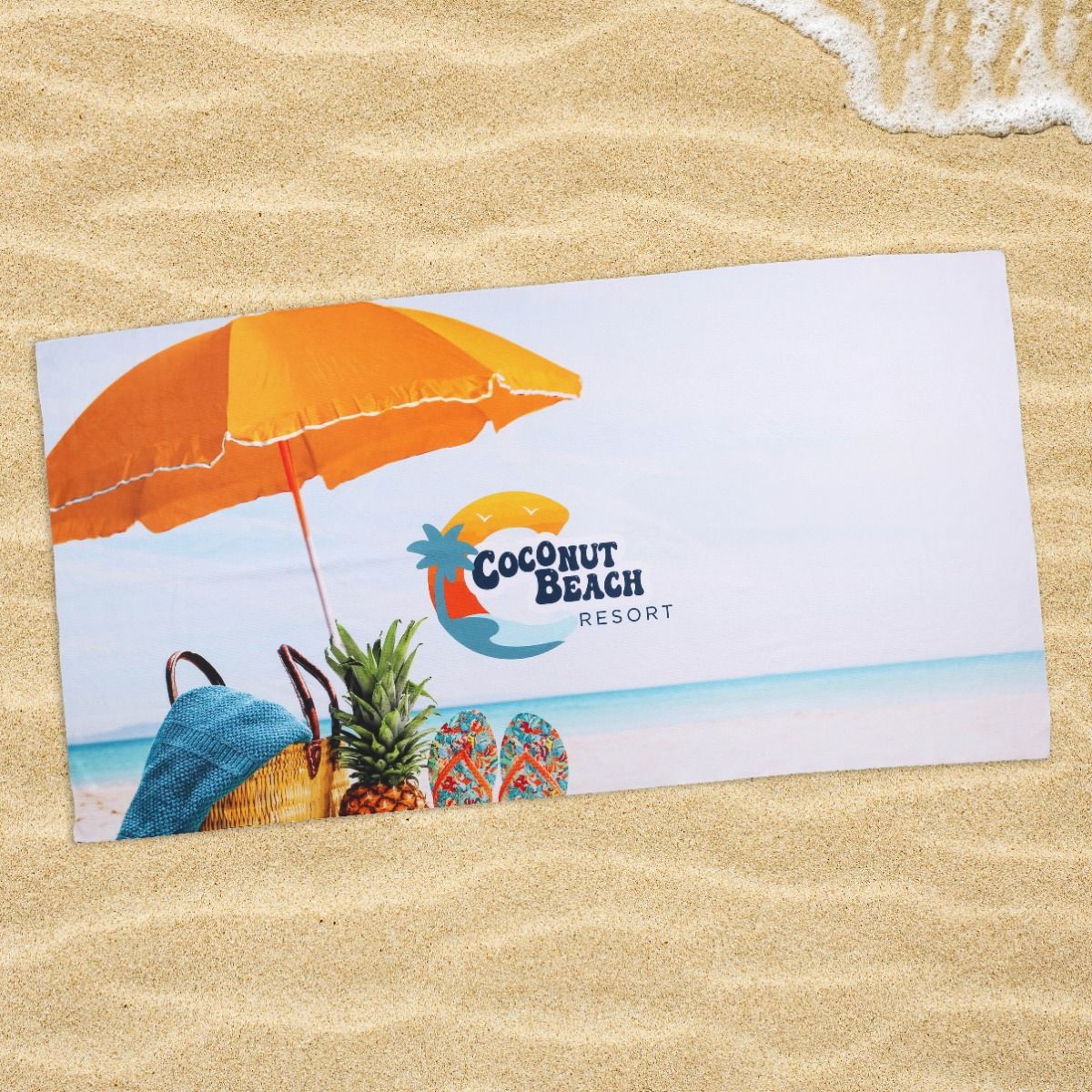 Picture of Sublimated RPET Beach Towel