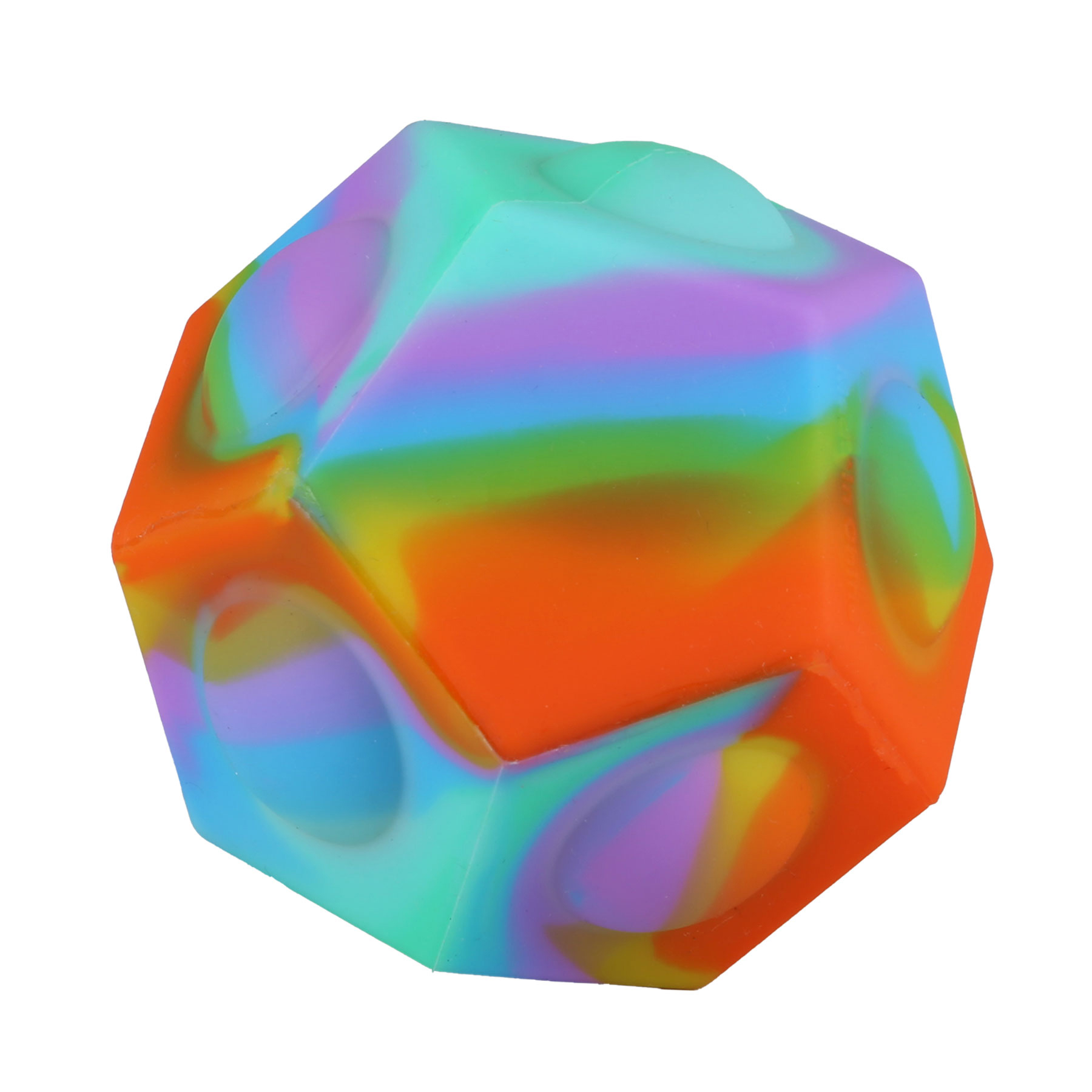 Picture of Silicone Pop-it™ Geo Stress Ball