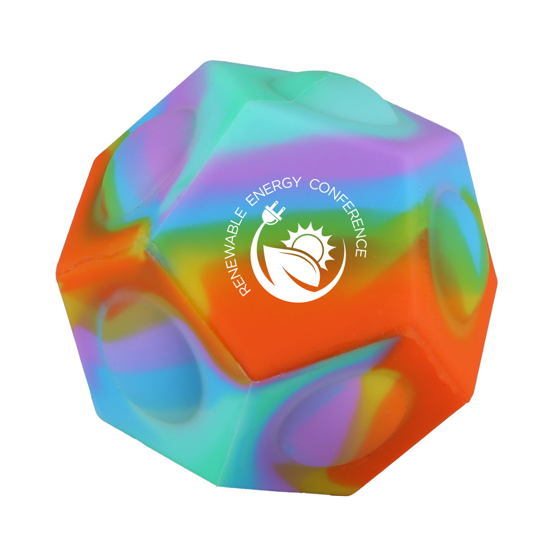Picture of Silicone Pop-it™ Geo Stress Ball