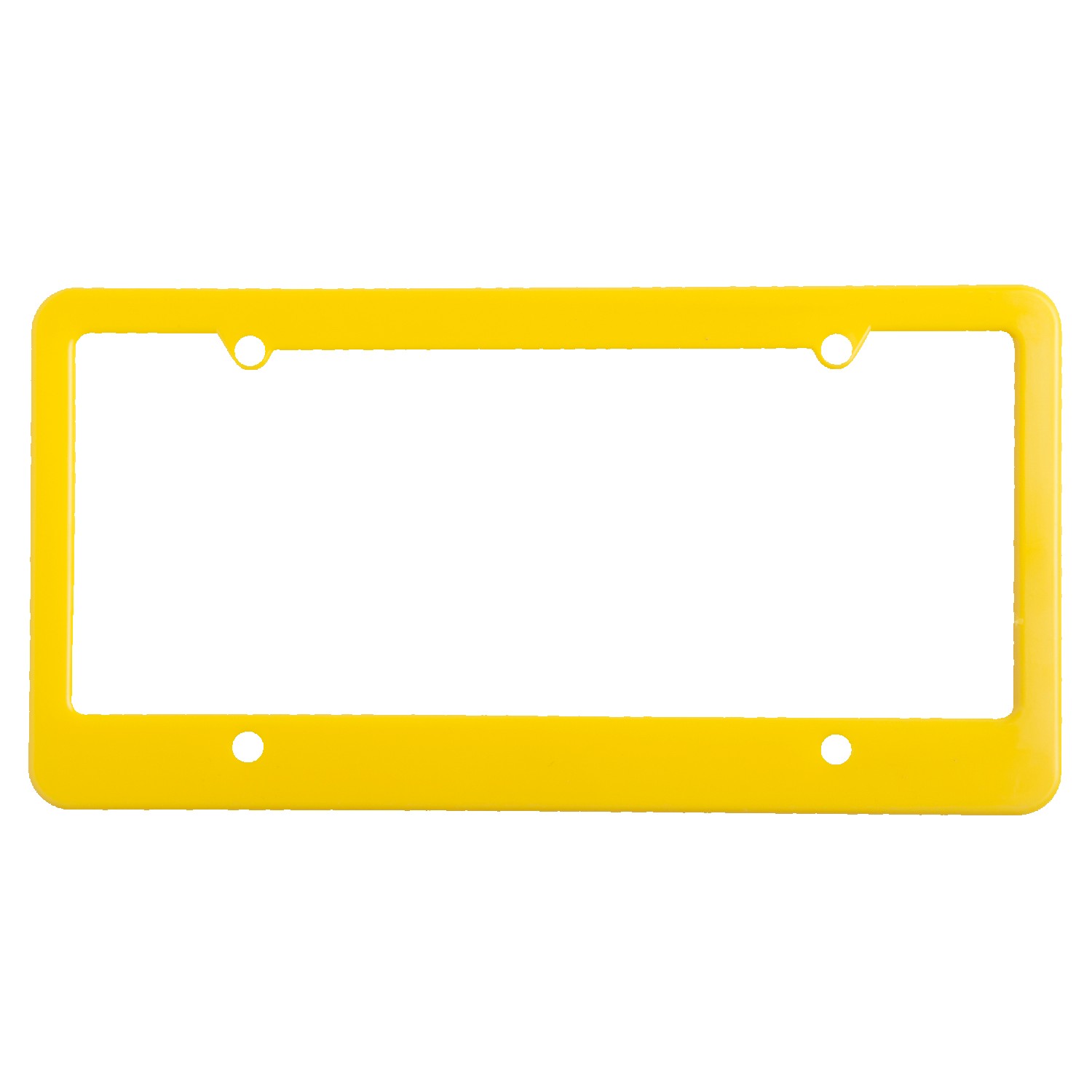 Picture of License Plate Frame w/ 4 Holes & Straight Bottom