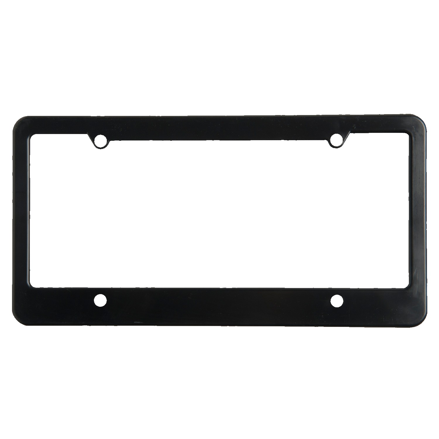 Picture of License Plate Frame w/ 4 Holes & Straight Bottom